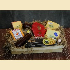 Cheese And Sausage Gift Basket Wisconsin S Finest