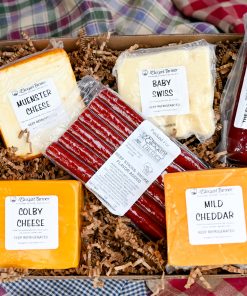 Gourmet Wisconsin Cheese and Sausage Blue Ribbon Deluxe Box (BC15)
